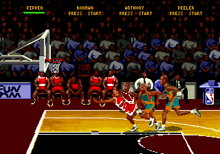 Скриншот игры NBA Hang Time